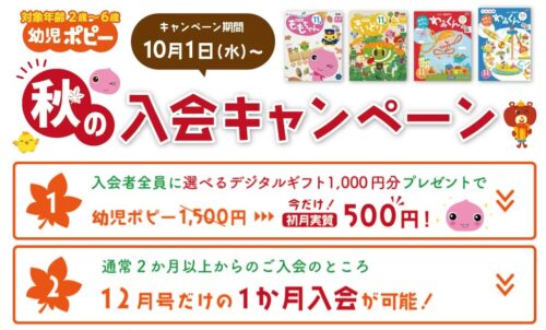 幼児ポピーキャンペーン