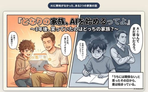 家族でスタートAIマンガ