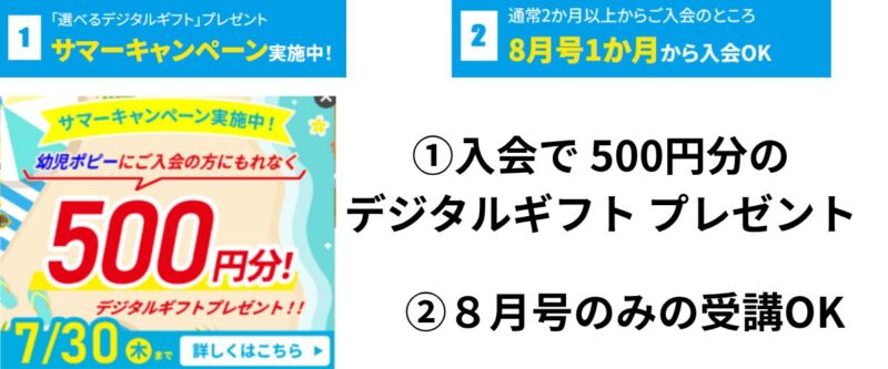 幼児ポピーキャンペーン